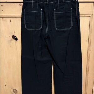 Anthropologie Black Ankle Pants